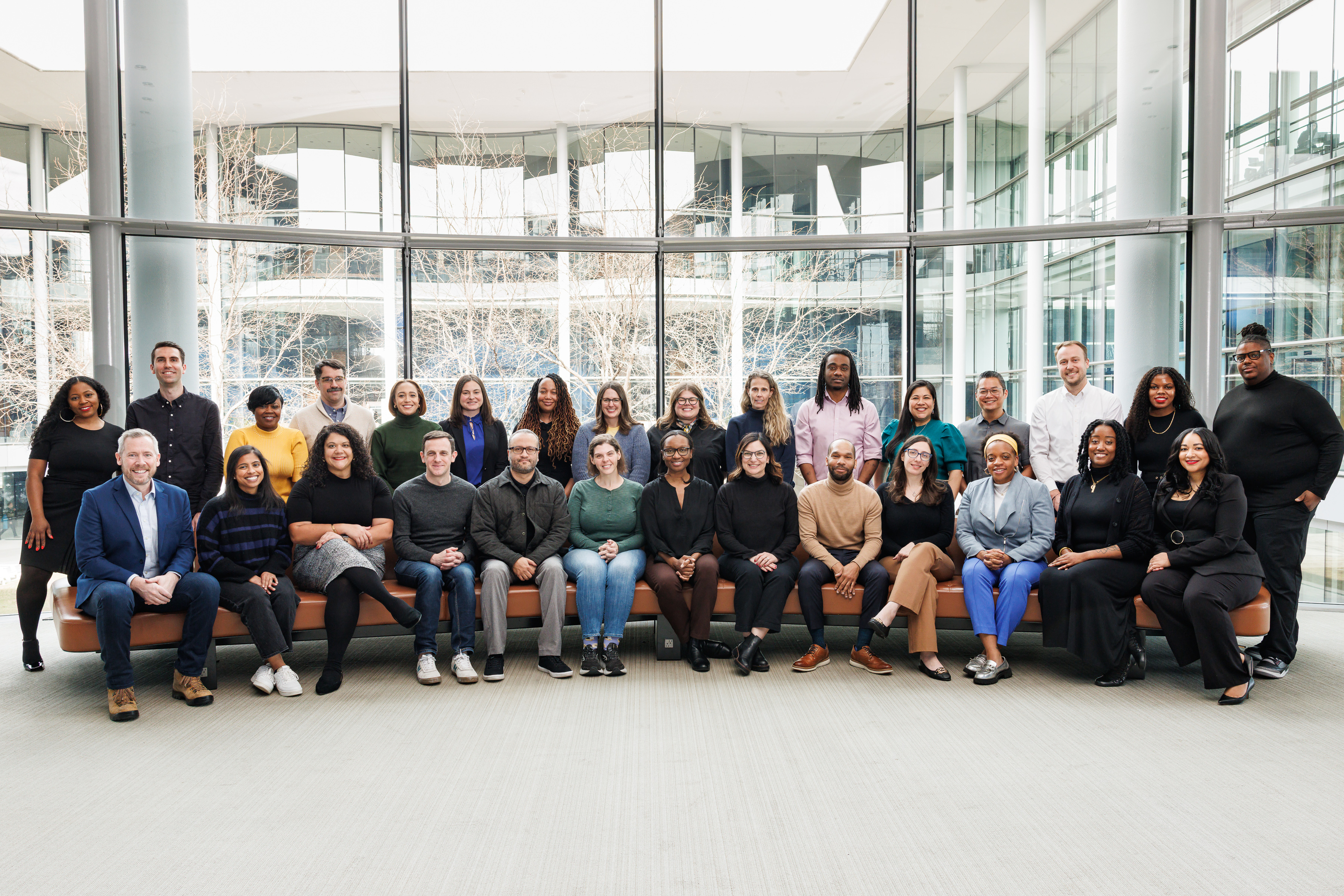 Group photo of The Broad Master's 2024-25 cohort